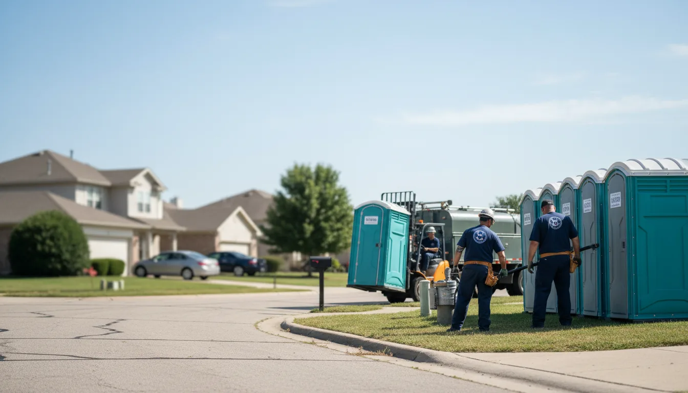Porta Potty Rental in West, MS near me